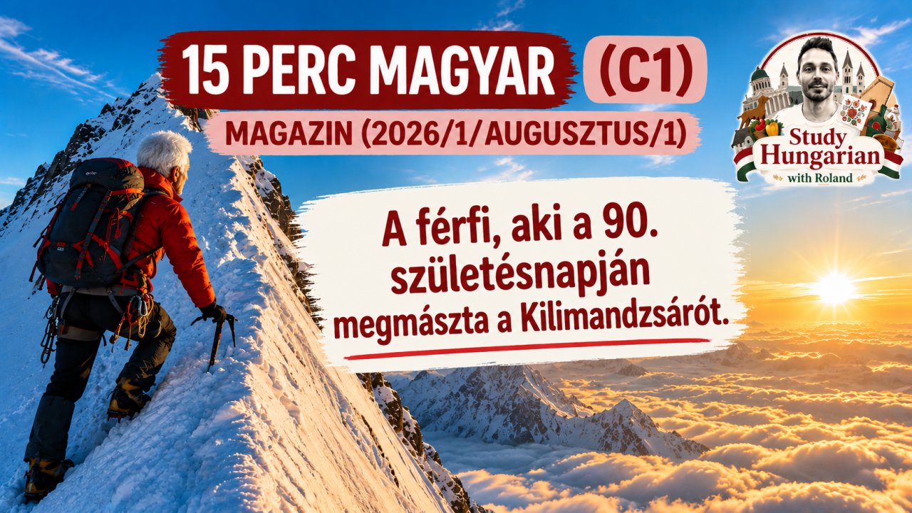 15 PERC MAGYAR (C1) MAGAZIN